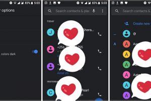 How to enable Dark mode for Android Dialer, Contacts and Messages