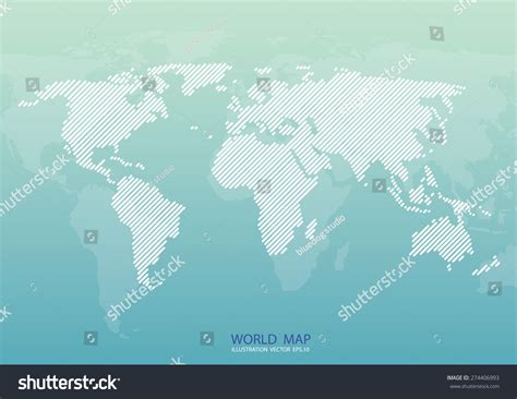 World Map vector Illustration - Royalty Free Stock Vector 274406993 - Avopix.com