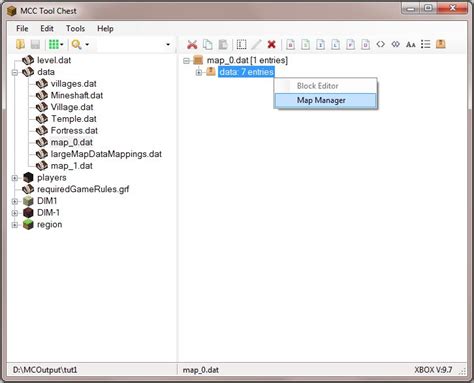 MapManager - MCC Tool Chest