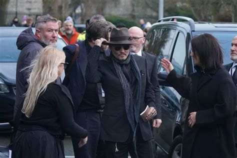 Johnny Depp and Bono give readings at Pogues frontman Shane MacGowan's ...