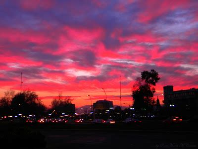 POESÍA Y TRANSICIONES: ATARDECER EN LA CIUDAD...