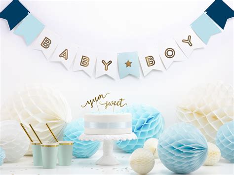 Blue Baby Boy Banner Blue Baby Shower Banner It's a Boy - Etsy UK