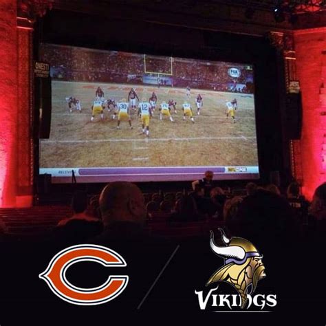 FREE! Bears Vs. Vikings Rivalry Game on our 40ft Screen - Onesti Entertainment