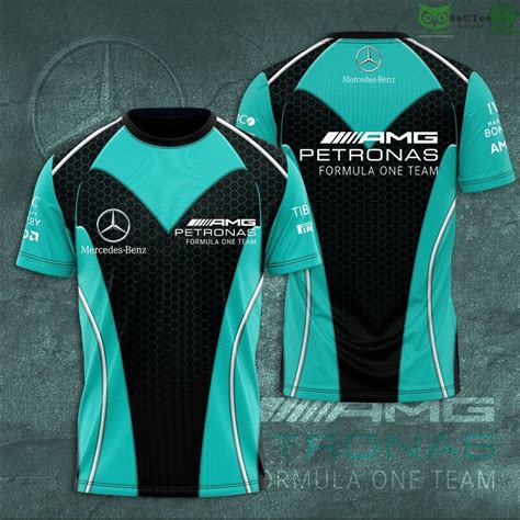 Mercedes Petronas Racing Formula One Team 3D T-Shirt | Shopee Malaysia