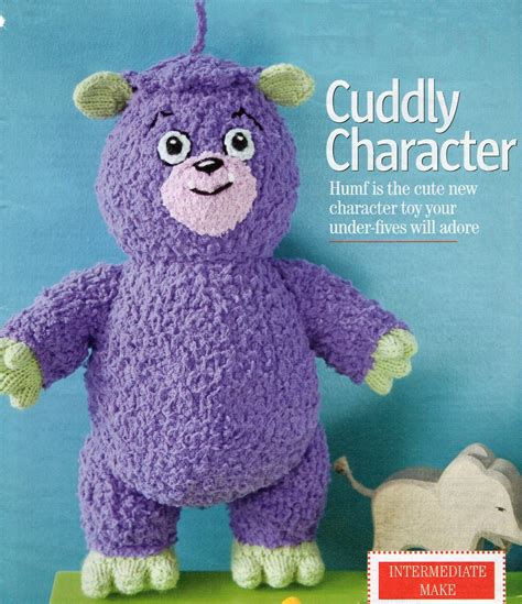 Cuddly Humf Toy Chunky Knitting Pattern Pattern - Etsy