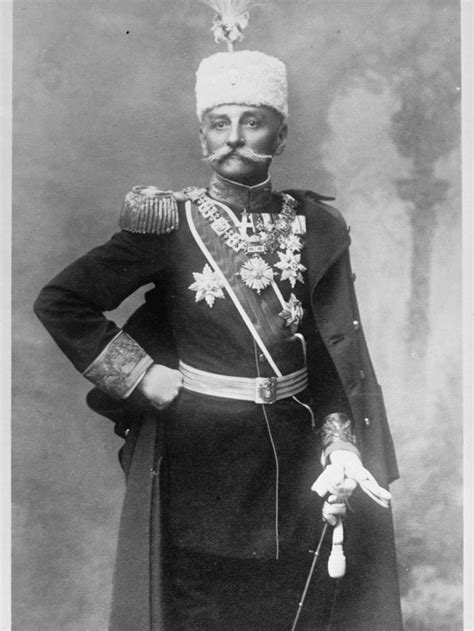 Peter, King of Serbia at the beginning of WW1, 1914