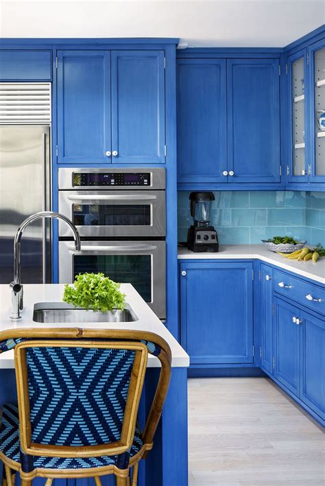 15 Blue Kitchen Design Ideas - Blue Kitchen Walls Navy Blue Kitchen ...