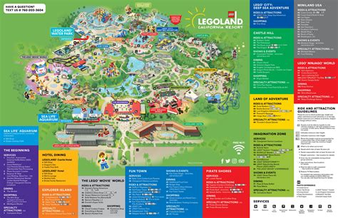 Legoland Water Park Map