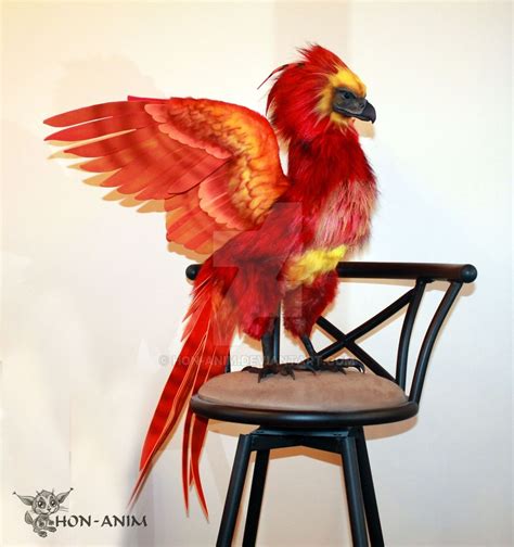 Fawkes Phoenix, from Harry Potter by hon-anim on DeviantArt