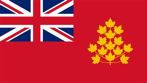 Canada, Red Ensign : vexillology