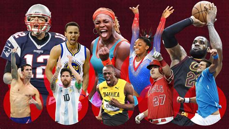 LeBron James, Serena Williams, Tom Brady: 1-50 rank of decade's best