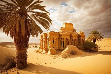 Premium Photo | The Temple of Amun in Siwa Oasis