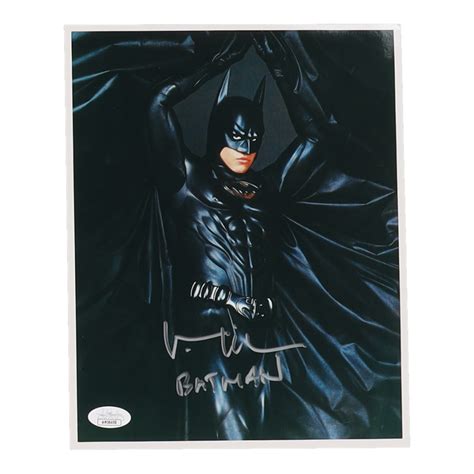 Val Kilmer Signed "Batman Forever" 8x10 Photo Inscribed "Batman" (JSA ...