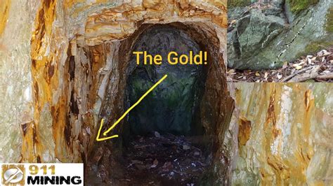 High Grade Gold Left In Old Mines & Finding Loads Of Vuggy Quartz Veins - YouTube