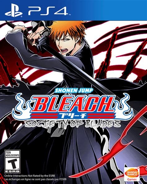 Bleach: Society of Blades PlayStation 4 Art Cover by Ichiron47 on DeviantArt