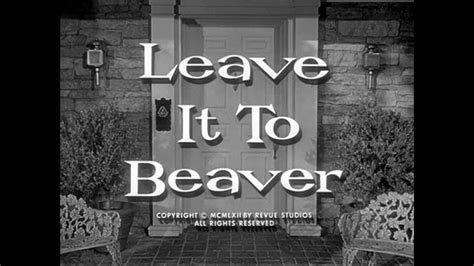 Leave It To Beaver Theme Song - YouTube