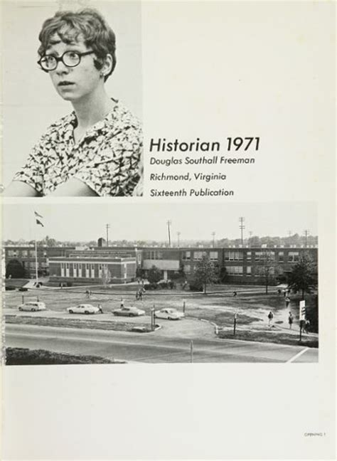 Explore 1971 Douglas S. Freeman High School Yearbook, Richmond VA - Classmates