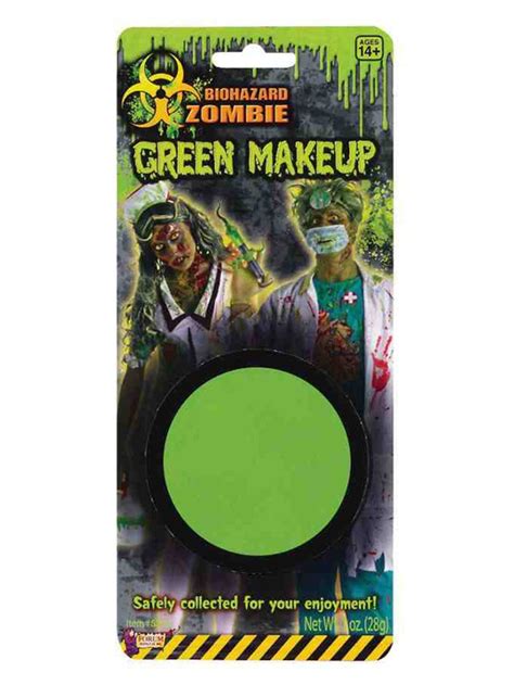 Biohazard Zombie Green Makeup