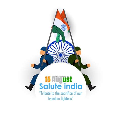 15 august India independence day celebration | Premium AI-generated vector