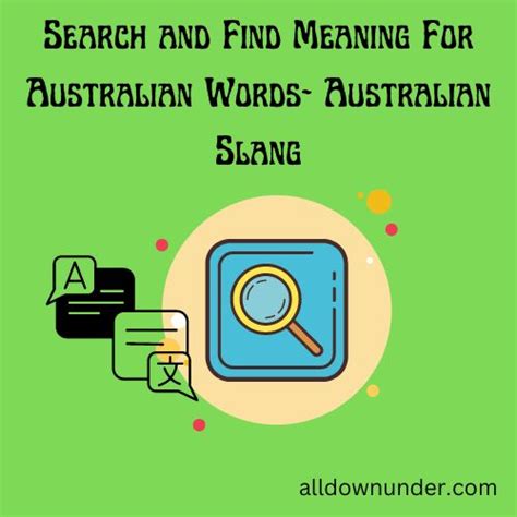 Australian Slang About Kids & Family - All Down Under