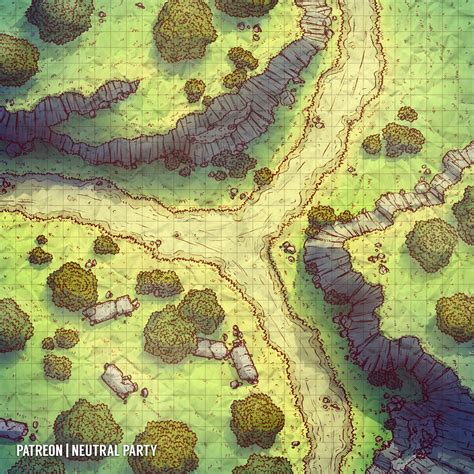 Forked Road : r/battlemaps