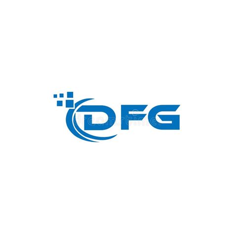 DFG Letter Logo Design on White Background. DFG Creative Initials ...