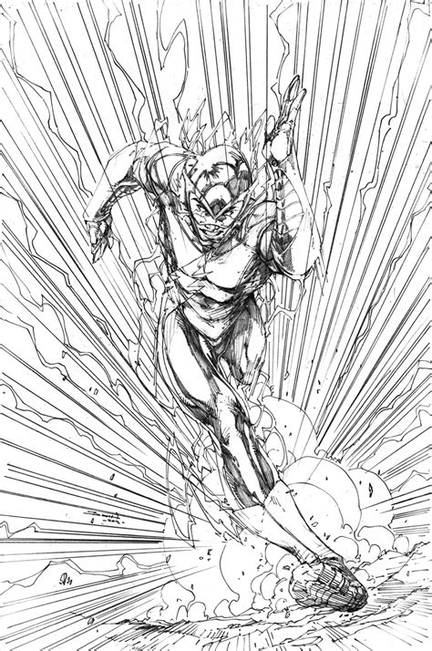 Demonpuppy's Wicked Awesome Art Blog: Sketch Saturday! Earth 2 Flash!