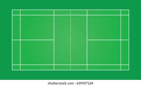 Badminton Tournament Design Players Scoreboard Stock Vector (Royalty ...