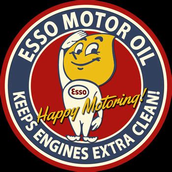 Esso Motor Oil Sign - GA6895 | Garage Art™