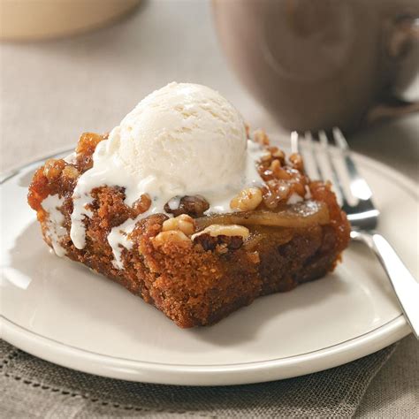 Spiced Gingerbread Pear Upside-Down Cake