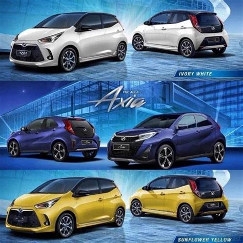 All New Perodua Axia Smart Rendering Before Its 2023 Launch