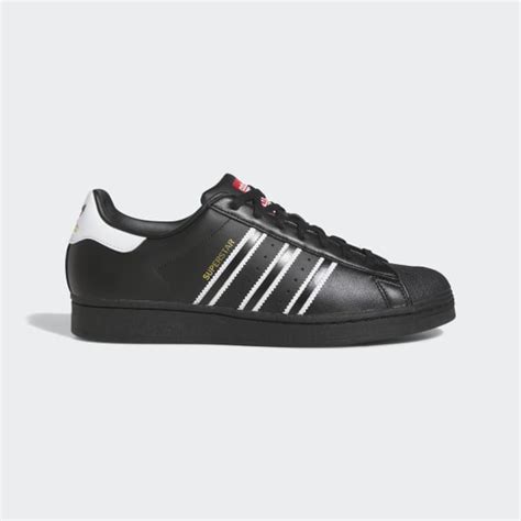 Adidas Superstar Shoes Black Vivid Red GZ3739 Chicago City Sports | ubicaciondepersonas.cdmx.gob.mx