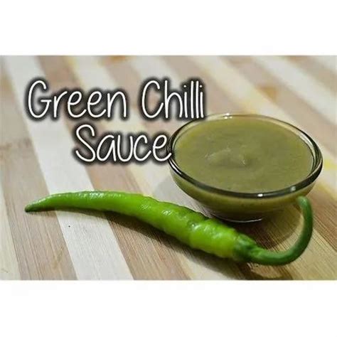 Natural Green Chilli Sauce at Rs 53/bottle | ग्रीन चिल्ली सॉस in Mumbai ...