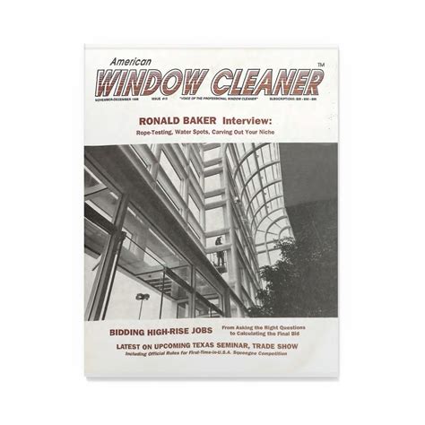 AWC Magazine Collector's Edition - Issue 13 – WindowCleaner.com