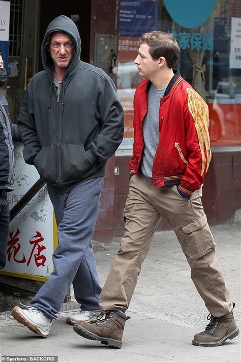 Sean Penn sports a hoodie as he films new thriller Black Flies in NYC ...