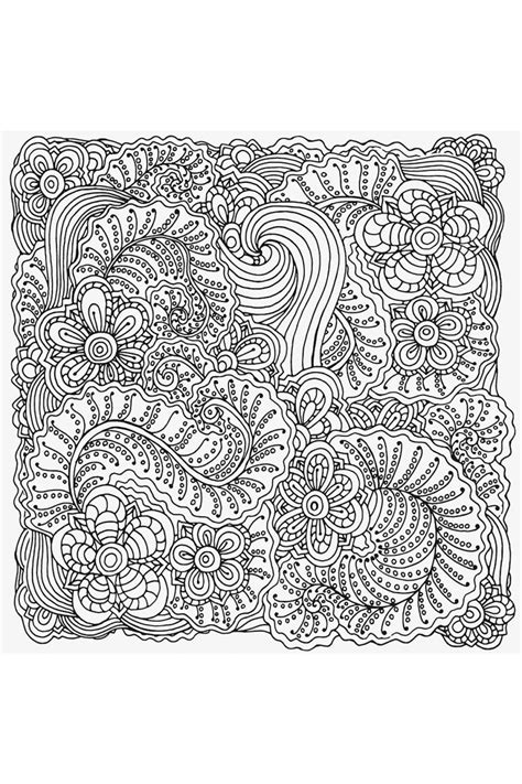 Lion Stress Relief Coloring Page - Free Printable Coloring Pages for Kids