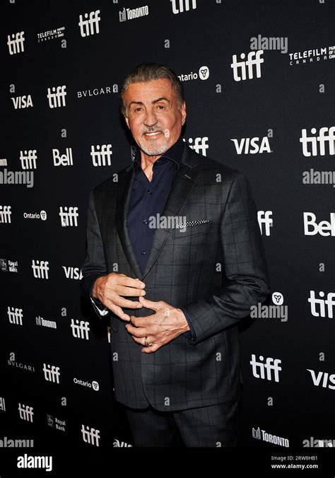 Toronto, Ontario, Canada. 15th Sep, 2023. Sylvester Stallone. 2023 ...