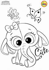 Cuties Coloring Pages For Kids  Free Preschool Printables Slatkice sketch template