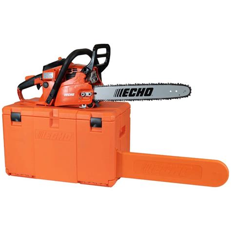 ECHO 18 in 40.2 cc 2-Stroke Gas Rear Handle Chainsaw with Heavy-Duty ...