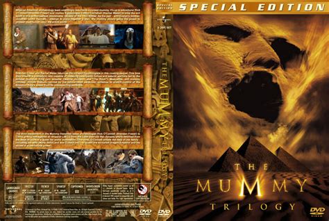 The Mummy Trilogy dvd covers (1999-2008) R1 Custom