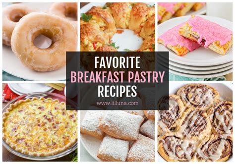 BEST Breakfast Pastry Recipes {Donuts, Sweet Rolls + More!} | Lil' Luna