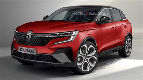 Il nuovo SUV Renault Austral renderizzato a pochi giorni dal lancio