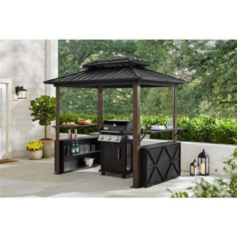 Sojag BBQ Ventura Hardtop 5' X 8' Grill Gazebo | ubicaciondepersonas.cdmx.gob.mx