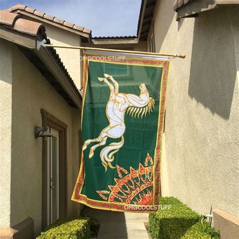 Amazon.com : SUATMM LOTR Rohan Flag 3' x 5' : Patio, Lawn & Garden