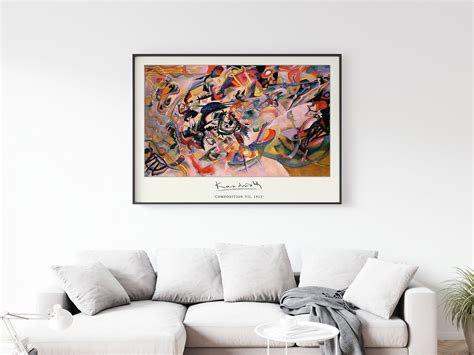 Kandinsky Poster Kandinsky Exhibition Print Kandinsky Art | Etsy