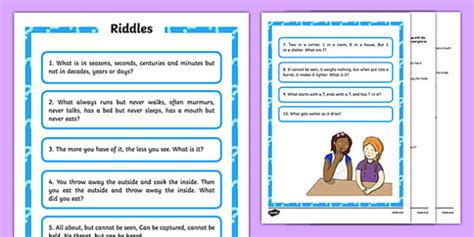 10 Funny Riddles: Brain Benders for Kids | Twinkl - Twinkl