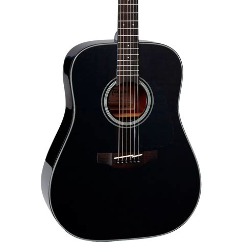 Takamine G Series Dreadnought Solid Top Acoustic Guitar Gloss Black ...