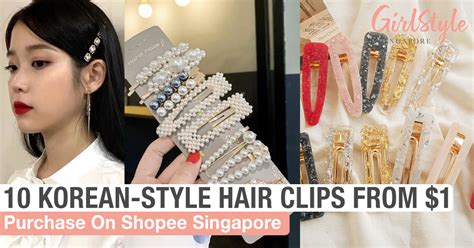 10 Korean-Style Hair Clips From $1 Online In Singapore