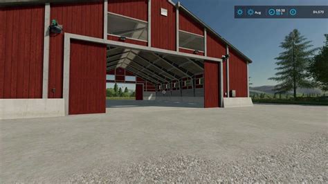 FS22 Placeable Large Sheds v1.0 - FS 22 Objects Mod Download