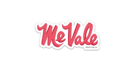 Me Vale ($4) | Blank Tag Co. Latinx Stickers | POPSUGAR Latina Photo 16